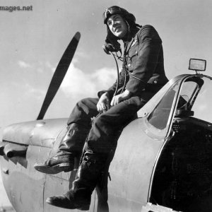 Flying Officer L A Haines DFC