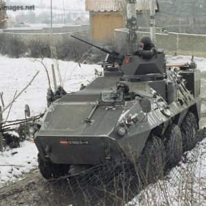 Pandur 6x6, Austrian Army, KFOR Mission