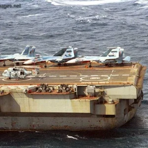 Russian aircraft carrier - RAF photo