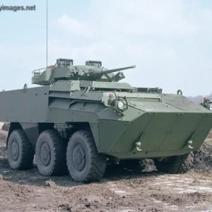 Pandur II 6x6 with GD LAV 25 Turret