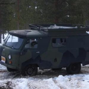 UAZ-452 at Ex Jpi 2006 - Finnish Army