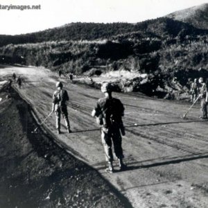 Vietnam War, ENGINEER MINE-SWEEPING TEAM
