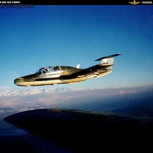 Morane Saulnier MS-760 Pars - Fuerza Aerea Argentina