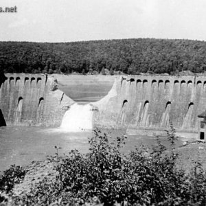 Destroyed Dam