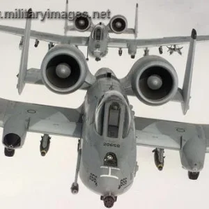 A-10 playing follow the leader