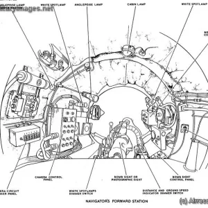 Canberra PR7 Cockpit and Nav Stations