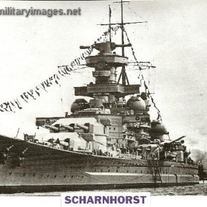 Scharnhorst German Capital Ship