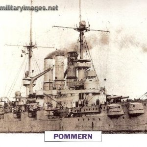 Pommern  German Battleship