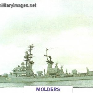 Molders German Destroyer