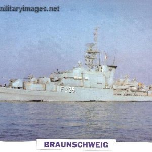 Braunschweig German Anti-submarine Frigate