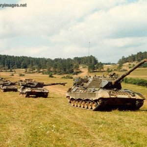 Leopard C1s & M113s