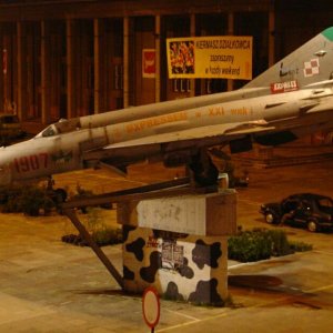 MiG-21 by night