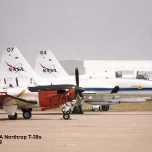 T-34 and NASA T-38s