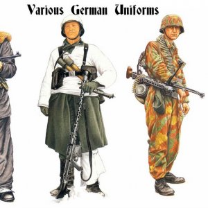 Various German Uniforms.