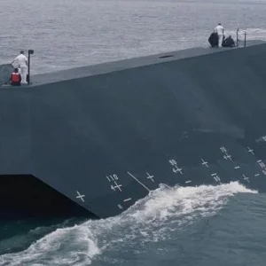 Sea Shadow test cruise