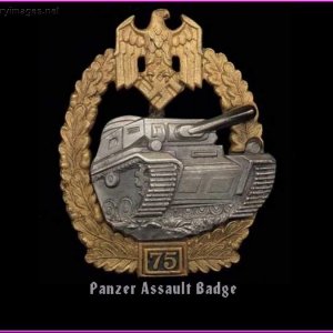 Panzer Assault Badge 75