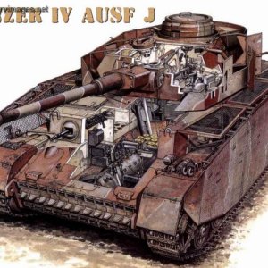 Panzer IV Ausf J Cutaway
