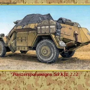 SdKfz 222 DAK