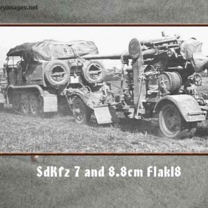 SdKfz 7  88 in tow