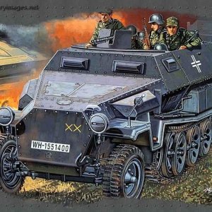 SdKfz 251 Ausf C Rivetted Version