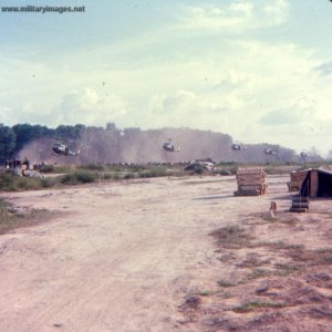 Vietnam War Fire Base Dustoff