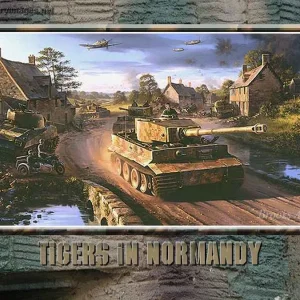 Tigers In Normandy Nicolas Trudgian
