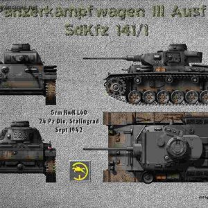 Panzer III Ausf.J 3D view