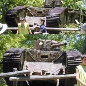 WW1 British Tank with Turret?