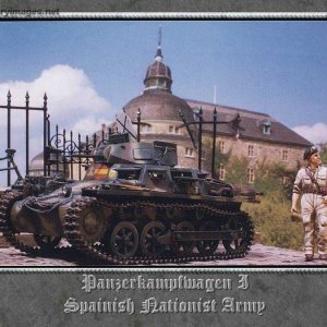 Panzer I Ausf A (Spanish Nationalist markings)