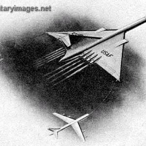 Northrop Nuclear propelled bomber Concept