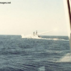 HMS Coventry Firing Sea Dart