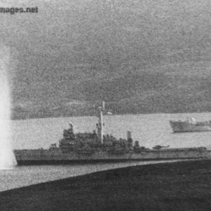 HMS Fearless, bomb alley