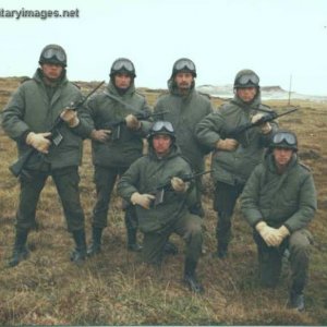 Argentine Soldiers in Falklands