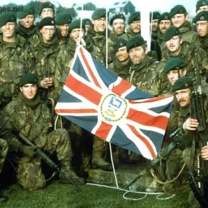 Falklands War NP8901 Royal Marines