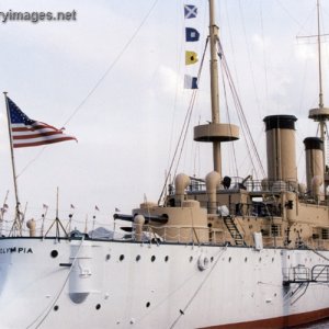 USS Olympia at Philadelphia, PA