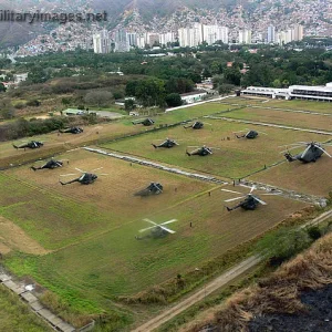 Fuerte Tiuna helicopter pool