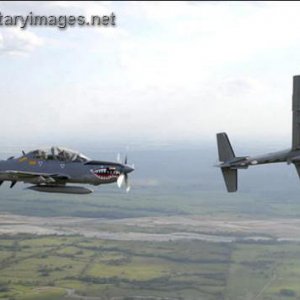 Tucano of the Colombian Air Force