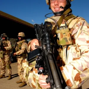 Infantryman, Private Chris Leach