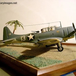 SBD Dauntless Dive Bomber, 1/48 scale