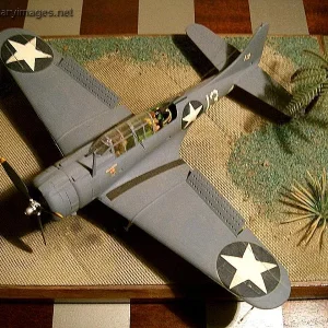 SBD Dauntless Dive Bomber, 1/48 scale