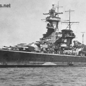 KMS Battleship Admiral Graf Spee, in Montevideo