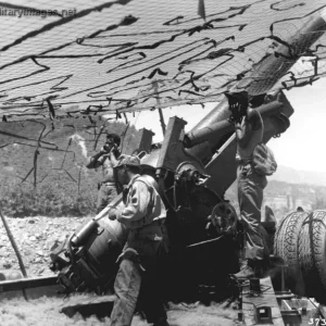 8-inch howitzer crew of Battery A