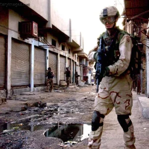 Paratroopers from Company B, 3rd Battalion