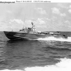 Motor torpedo boats (PT Boats)