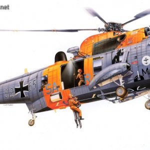 German Sea king helicopter