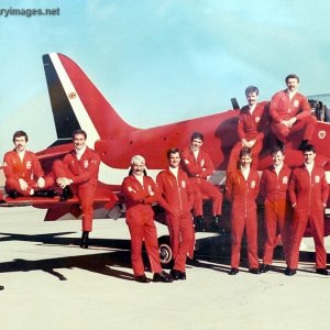 Red Arrows 1985 Team