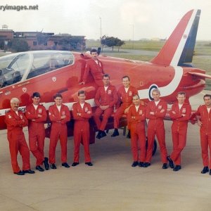 Red Arrows 1986 Team