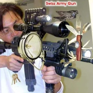 The New multi use Swiss army gun