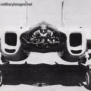 XP-79 Prone Pilot Cockpit