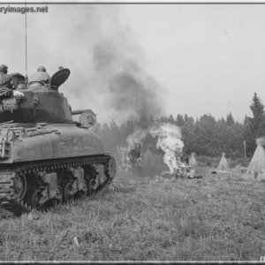m4_Flame-throwing_tank_Belgium